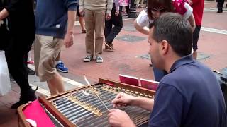 Cimbalom Music played by Miroslav Vavák in Grafton St Dublin Ireland [upl. by Murton27]