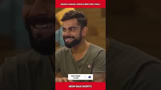 Sourav Ganguly UNFOLLOWED Virat Kohli 😳  Sourav Ganguly Vs Virat Kohli Cricket News Facts shorts [upl. by Lenad]