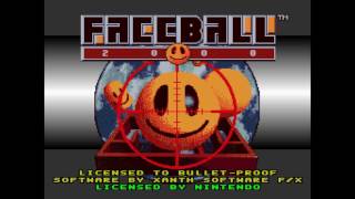 Faceball 2000  Title Screen [upl. by Gearard781]