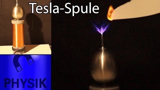 Eine TeslaSpule im Einsatz SSTC [upl. by Tressa]