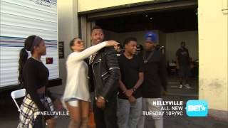 Nick Cannon stops by NellyVille [upl. by Anaerda896]