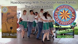 Hoedown Dancing With The Miller Family At Kutztown Folk Festival [upl. by Vaden]