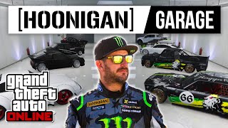 Ken Blocks HOONIGAN Garage in GTA 5 Online [upl. by Jesh20]