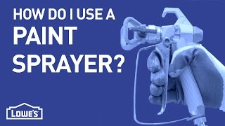 How Do I Use a Paint Sprayer  DIY Basics [upl. by Aay]