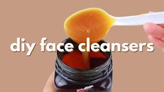 DIY Natural Homemade Face Cleansers [upl. by Waldron]