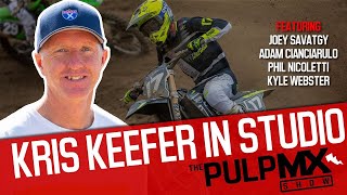 PulpMX Show 591  Joey Savatgy Adam Cianciarulo Phil amp Kyle Webster w Kris Keefer in Studio [upl. by Anikes]