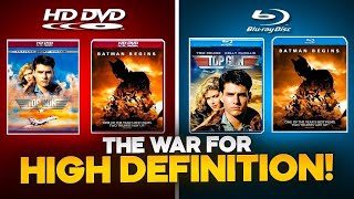 The War for High Definition Bluray vs HD DVD [upl. by Enyal829]