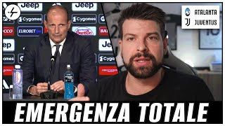 VLAHOVIC E MILIK OUT  Conferenza Stampa Allegri Pre Atalanta Juventus [upl. by Banna849]