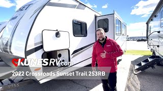 2022 Crossroads Sunset Trail 253RB Review Details Specs [upl. by Tdnarb]