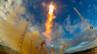 Timelapse Sentinel1B prepares for liftoff April 2016 [upl. by Nadeen360]