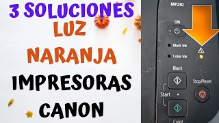 impresora canon parpadea luz naranja🟠solución 2024mi impresora canon parpadea led luz naranja [upl. by Ray]