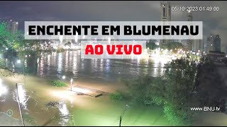 Cobertura das chuvas 🌧️ em Blumenau Itajaí Balneário Camboriú e região  Rio ItajaíAçu ao vivo [upl. by Lamak18]