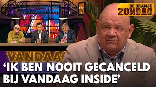 Pieter Cobelens Ik ben nooit gecanceld geweest bij Vandaag Inside  DE ORANJEZONDAG [upl. by Edveh]