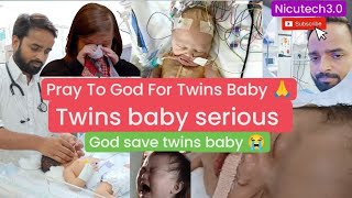 Part2  Twins baby very serious  How to delivery twins baby  twins baby crying twinsbaby shorts [upl. by Lenzi355]