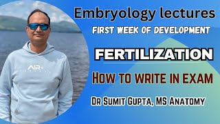 FERTILIZATION  1st week of development [upl. by Ahsiema]