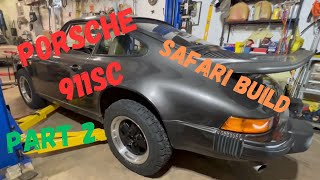 Porsche 911 Budget Safari Build Part 2 [upl. by Alexina]