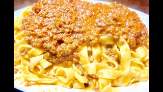 RAGU fatto in casa pasta al ragù ricetta ragù come fare il ragu con videoricetteinsieme [upl. by Zilevi988]