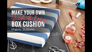 Quick amp Easy Cushion Making Tutorial  Best Cushion Making Technique [upl. by Serene]