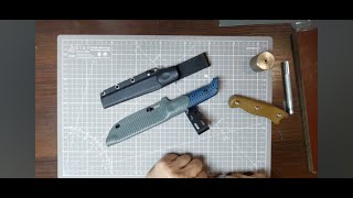 How to make a kydex sheath using simple tools [upl. by Bibi83]