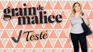 Je teste GRAIN DE MALICE  Vêtements amp Accessoires  Sept 2018 [upl. by Durrell]