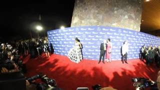 360 Video of Janelle Monae arriving at the 2017 Palm Springs Film Festival  Splash News TV [upl. by Emoraj]