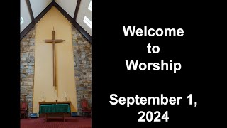 Colesville Presbyterian Church Livestream September 1 2024 [upl. by Hembree]