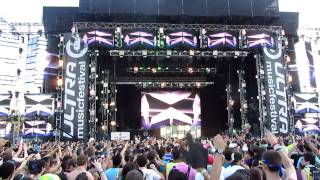 Laidback Luke Steve Aoki  Turbulence Ultra Music Festival 032711 [upl. by Notslar]