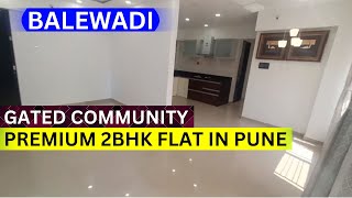 PREMIUM 2BHK FLATS IN PUNE AT BALEWADI 📞 8100293325  BIG COMPLEX [upl. by Assirol]