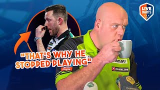 Michael van Gerwen BRUTAL RESPONSE to Paul Nicholsons Premier League ideas  Luke Littler amp more [upl. by Enelhtak]