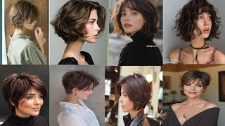 New Short bob haircut ideas for girls over 2024  ZouhairBahaoui CuteGirlsHairstyles [upl. by Ssac]