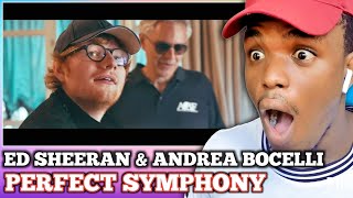 First Time Reacting To  Ed sheeran perfect Symphony with Andrea Bocelli edsheeran andreabocelli [upl. by Richela]