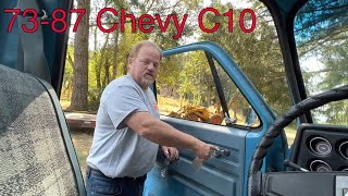 How to Chevrolet C10 window crank handle and door panel Most GM manual windows no vice grip [upl. by Mayram745]