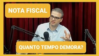 QUANTO TEMPO DEMORA HOJE PRA FATURAR A NOTA FISCAL PELA FÁBRICA [upl. by Anivel]