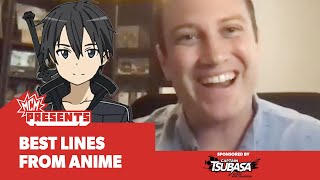 Bryce Papenbrook Favourite Lines as Rin Kirito and Eren [upl. by Ahseikal]