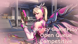 ˚ʚ♡ɞ˚ Mercy gameplay open queue competitive 3rd person POV 🩷💫  Overwatch 2 ˚ʚ♡ɞ˚ [upl. by Nnayrb]