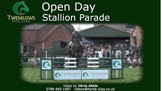 Stallion Parade at Twemlows Stud Open Day 2016 [upl. by Stanislas]