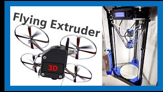 Flying Extruder Anycubic Kossel  Delta 3D Printers [upl. by Joost551]