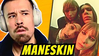 MANESKIN  ZITTI E BUONI REACTION [upl. by Nagek]