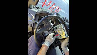 How to remove driver steering wheel airbag from 2011 2012 2013 2014 2015 2016 Ford F250 F350 [upl. by Amihc]