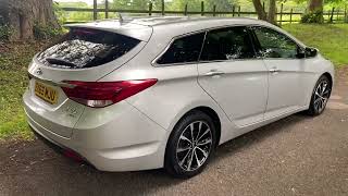 Hyundai I40 SE NAV Tourer 17 Diesel Auto [upl. by Ahselaf915]