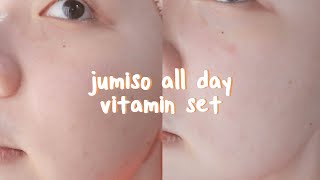 🍊jumiso all day vitamin set review🍊  1 week test [upl. by Affrica]