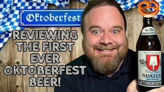 WoW Spaten Oktoberfestbier 59 German Beer Review [upl. by Dyun]