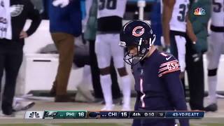 Cody Parkey “Double Doinks” 43 Yard Game Winning Field Goal [upl. by Greenberg278]