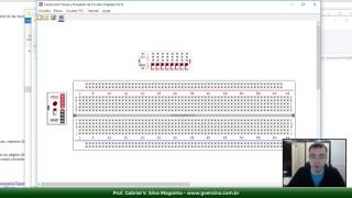 Simulador Gratuito de Eletrônica Digital com Protoboard [upl. by Ettenej]