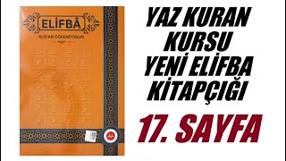 Yeni Elifba  Sayfa 17 [upl. by Yellas]