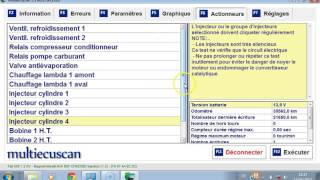 Démonstration multiecuscan  obdauto [upl. by Darreg]
