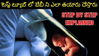 How Test Tube Babies are Prepared In TeluguIVF Process Explained in TeluguTest Tube Baby In Telugu [upl. by Llennoc]