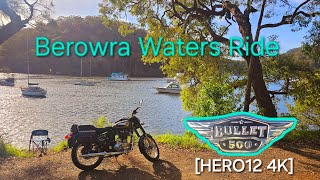 ROYAL ENFIELD BULLET 500  BEROWRA WATERS [upl. by Yatnod]