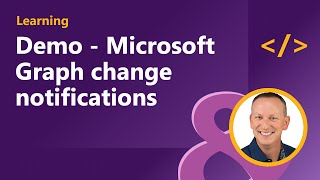 Demo  Microsoft Graph change notifications [upl. by Lothaire]