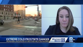 Frostbite danger in this weeks extreme cold [upl. by Eelanna328]